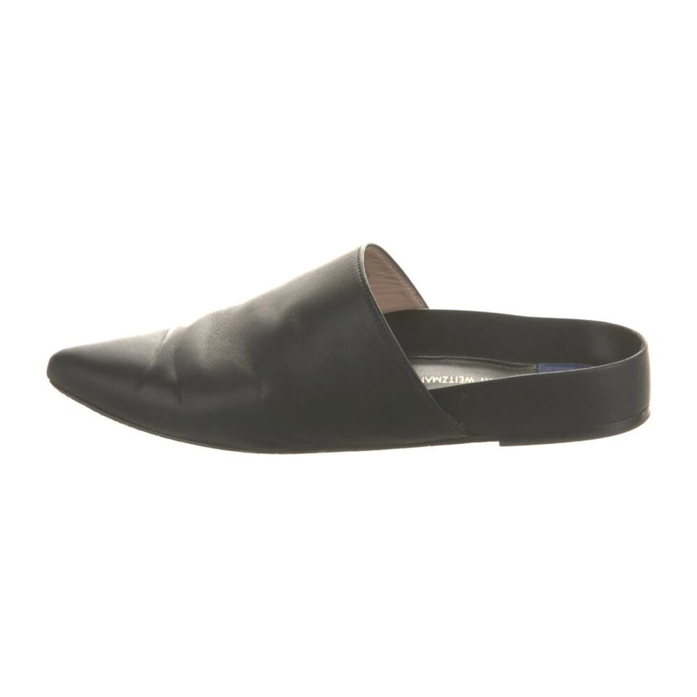 Stuart Weitzman Leather Mules